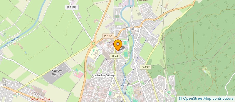 localisation de l'entreprise GROUPEMENT FORESTIER TCL  PONTARLIER