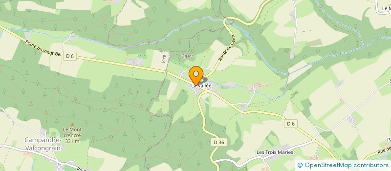 localisation de l'entreprise GROUPEMENT FORESTIER TRANCHANT  CROISILLES