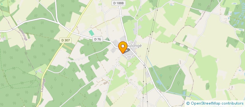 localisation de l'entreprise GROUPEMENT FORESTIER VALLEE FOUR à LE LUDE