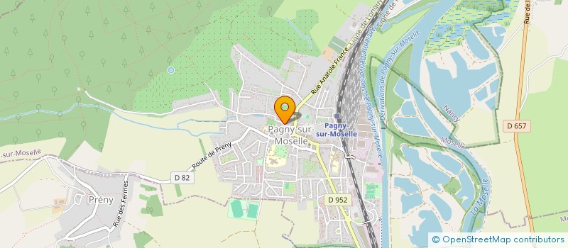 localisation de l'entreprise GROUPEMENT FORESTIER VAUTRIN  PAGNY-SUR-MOSELLE