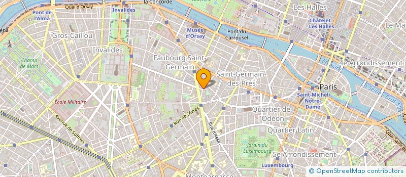 localisation de l'entreprise GROUPEMENT FORRESTIER DU BOIS LUCAS à PARIS