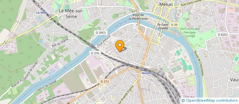 localisation de l'entreprise GROUPEMENT FRANCAIS IMMOBILIER à MELUN