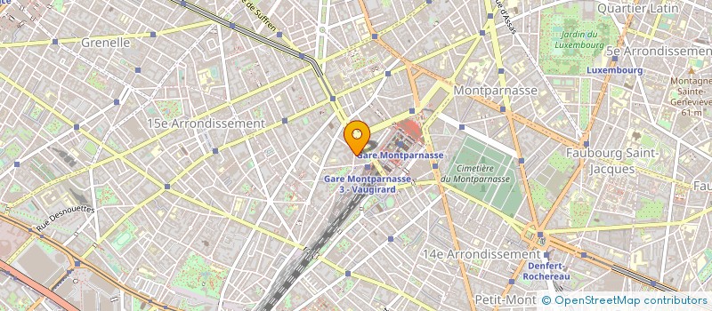 localisation de l'entreprise GROUPEMENT FRANCE DEFI  PARIS