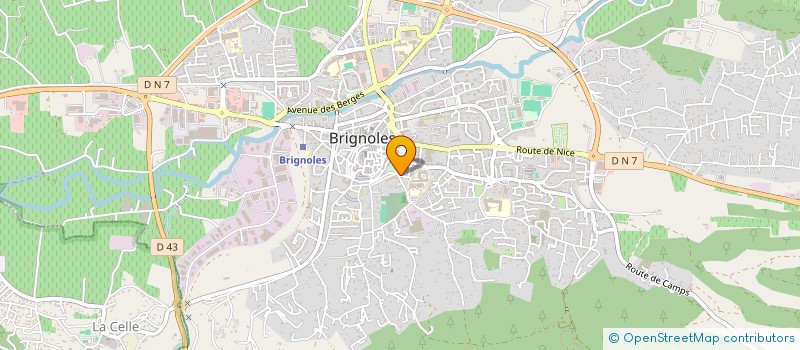 localisation de l'entreprise GROUPEMENT IMAGERIE DU CENTRE VAR  BRIGNOLES