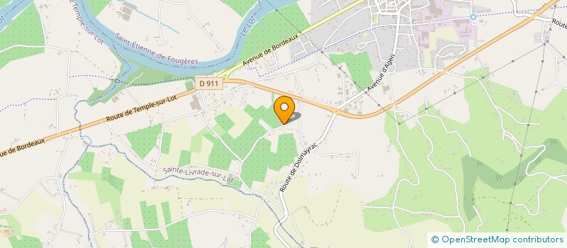 localisation de l'entreprise GROUPEMENT INDEPENDANT DES PARENTS D'ELEVES  SAINTE-LIVRADE-SUR-LOT