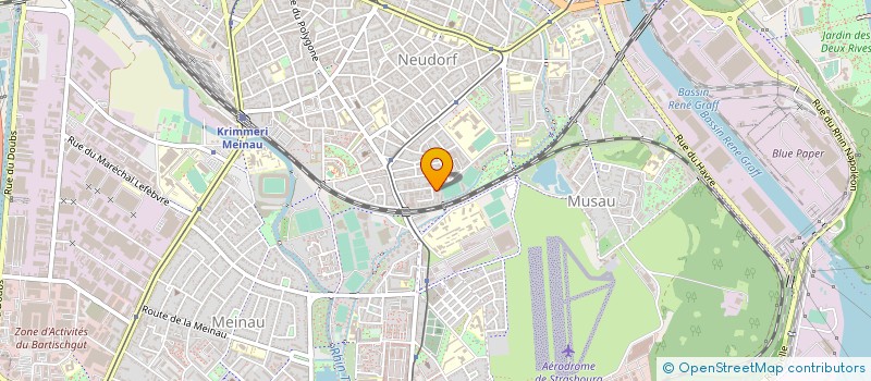 localisation de l'entreprise GROUPEMENT INSERTION PROFESSIONNELLE à STRASBOURG