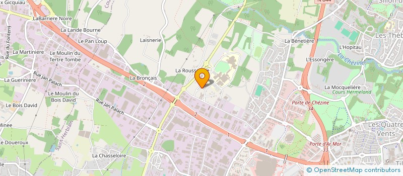 localisation de l'entreprise GROUPEMENT INTERET PUBLIC ARRONAX à SAINT-HERBLAIN
