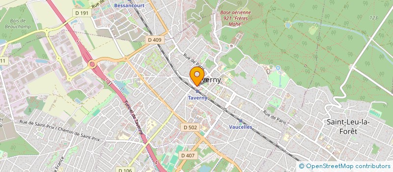 localisation de l'entreprise GROUPEMENT INTERET PUBLIC INSERTION  TAVERNY