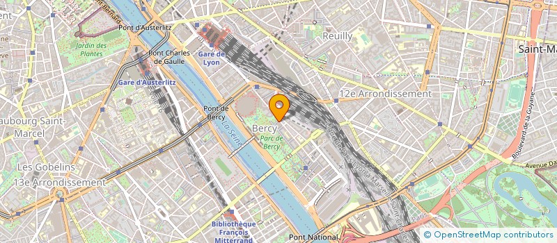 localisation de l'entreprise GROUPEMENT INTERET PUBLIC POUR LE CINEMA à PARIS