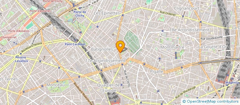 localisation de l'entreprise GROUPEMENT INTERN TOURISME ET ENTRAIDE à PARIS