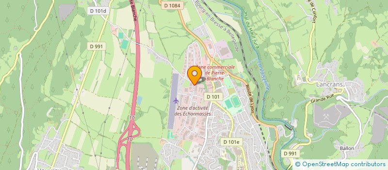 localisation de l'entreprise GROUPEMENT JEUNE VALSERHONE à VALSERHONE
