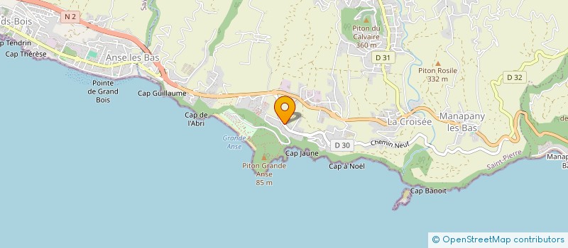 localisation de l'entreprise GROUPEMENT LOCAL D'EMPLOYEURS HOTELS CAFES RESTAURANTS DE LA REUNION  PETITE-ILE