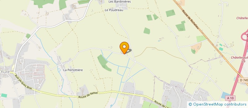 localisation de l'entreprise GROUPEMENT LOCAL EMPLOYEUR  THURE