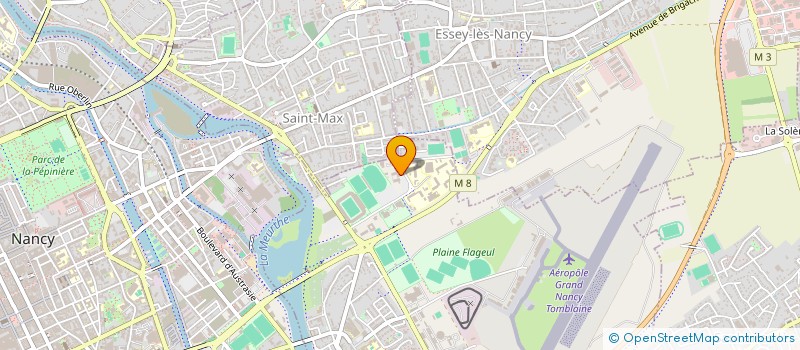 localisation de l'entreprise GROUPEMENT LORRAIN DE VOL A VOILE  TOMBLAINE