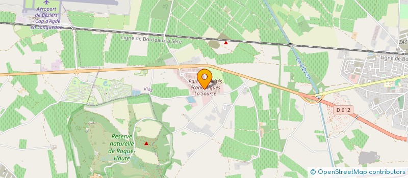 localisation de l'entreprise GROUPEMENT M.B à VIAS