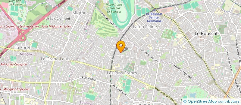 localisation de l'entreprise GROUPEMENT NATIONAL DES DIRECTEURS GENERAUX D ASSOCIATION  BORDEAUX