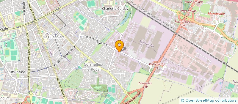 localisation de l'entreprise GROUPEMENT NATIONAL DES INDEPENDANTS DE NORMANDIE  CORMELLES-LE-ROYAL