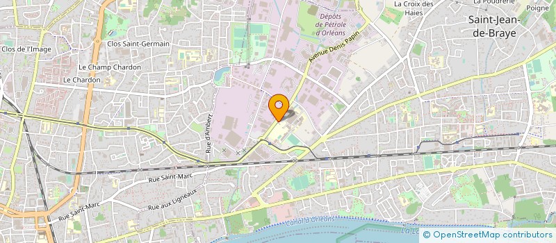 localisation de l'entreprise GROUPEMENT NATIONAL DES PROFESSEURS DE BATIMENT ET DES TRAVAUX PUBLICS à SAINT-JEAN-DE-BRAYE