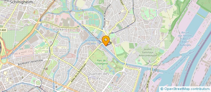 localisation de l'entreprise GROUPEMENT NBGEN à STRASBOURG