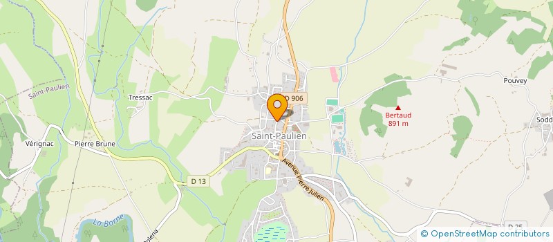 localisation de l'entreprise GROUPEMENT NORD VELAY à BLANZAC