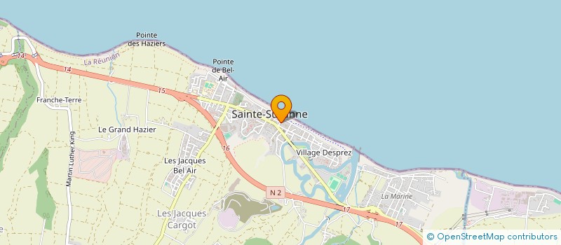 localisation de l'entreprise GROUPEMENT OEUVRANT POUR L'UTILITE SANITAIRE, SOCIALE ET L'ENVIRONNEMENT à SAINTE-SUZANNE