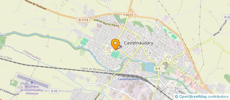 localisation de l'entreprise GROUPEMENT OUEST AUDOIS LAURAGAIS  CASTELNAUDARY