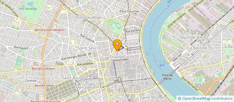 localisation de l'entreprise GROUPEMENT OVIN D AQUITAINE à BORDEAUX