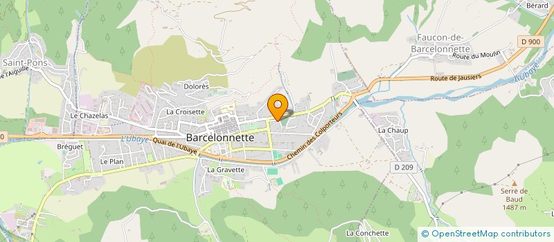 localisation de l'entreprise GROUPEMENT PASTORAL DE BAYASSE  UVERNET-FOURS