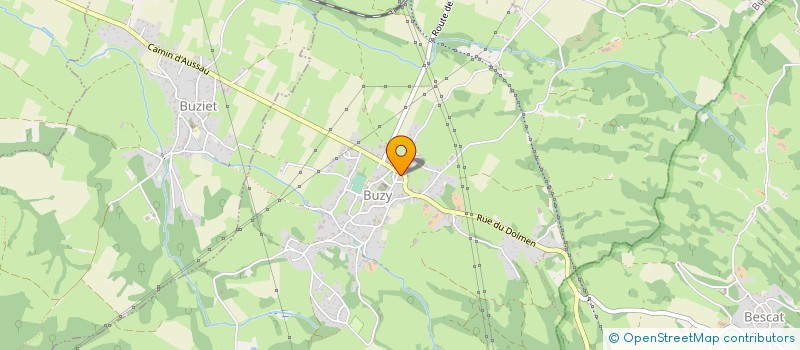 localisation de l'entreprise GROUPEMENT PASTORAL DE BUZY  BUZY
