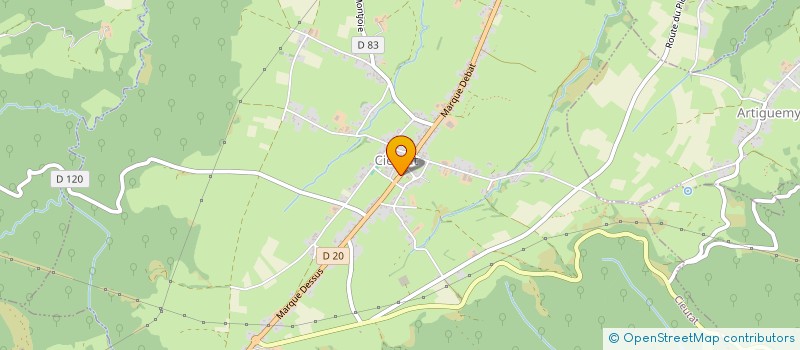 localisation de l'entreprise GROUPEMENT PASTORAL DE CIEUTAT  CIEUTAT