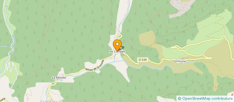 localisation de l'entreprise GROUPEMENT PASTORAL DE JOCOU  GLANDAGE