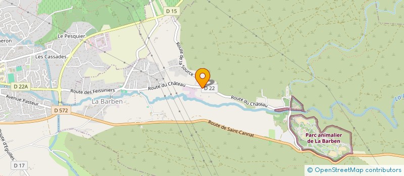 localisation de l'entreprise GROUPEMENT PASTORAL DE LA SOPHIP  LA BARBEN