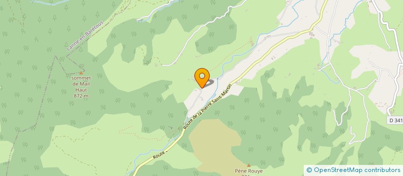 localisation de l'entreprise GROUPEMENT PASTORAL DE SOQUES ESTREMERE  ARETTE