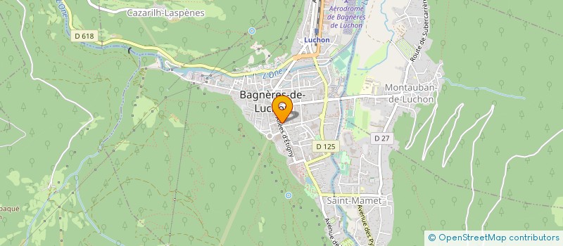 localisation de l'entreprise GROUPEMENT PASTORAL DU CAMPSAURE à BAGNERES-DE-LUCHON