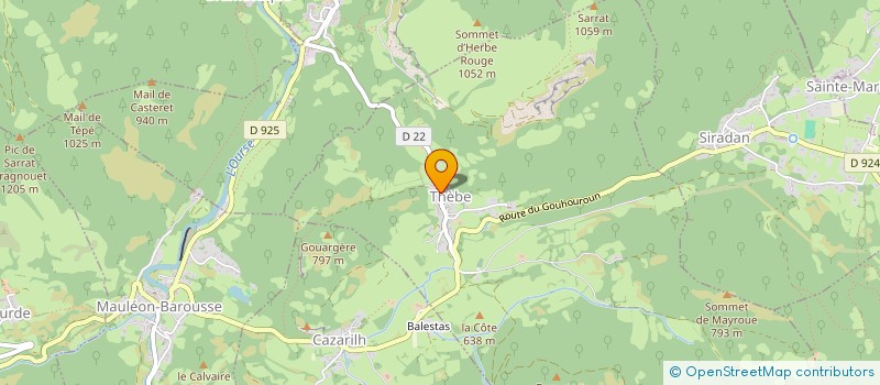 localisation de l'entreprise GROUPEMENT PASTORAL DU MONT LAS  SOST