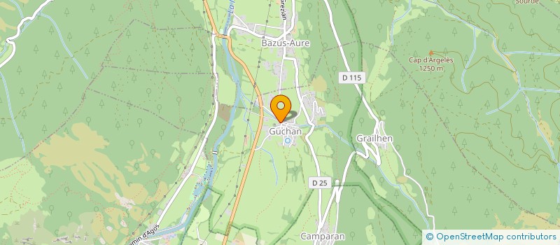 localisation de l'entreprise GROUPEMENT PASTORAL DU RIOUMAJOU  SAINT-LARY-SOULAN