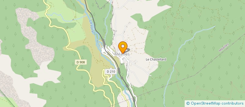 localisation de l'entreprise GROUPEMENT PASTORAL OVIN LE GRAND COYER  MEAILLES