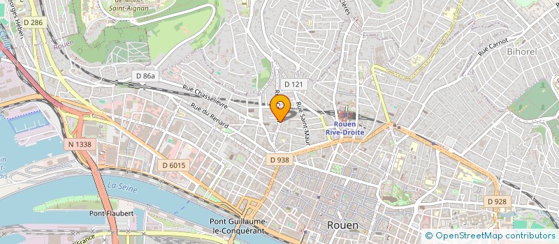 localisation de l'entreprise GROUPEMENT PATRIMONIAL DAMAGE NICORROY à ROUEN