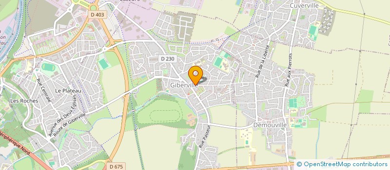 localisation de l'entreprise GROUPEMENT POULINGUE BRUNEL  GIBERVILLE