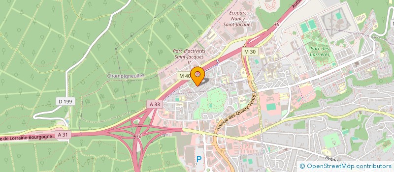 localisation de l'entreprise GROUPEMENT POUR L'ENSEIGNEMENT APPLIQUE AUX METIERS DE BOUCHE ET DU TOURISME à MAXEVILLE