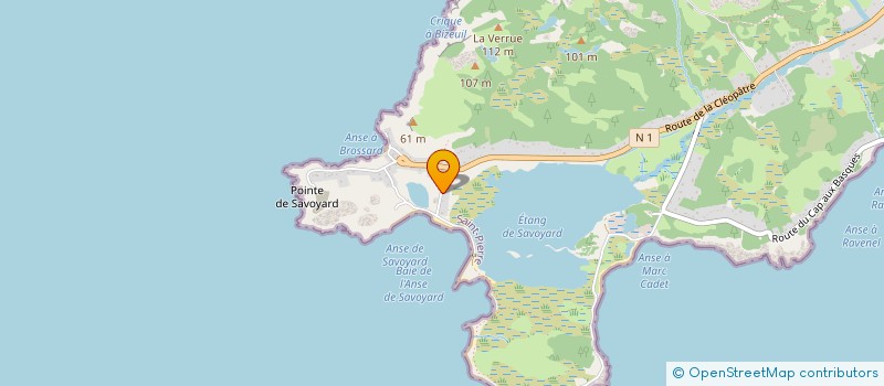 localisation de l'entreprise GROUPEMENT POUR LA PROMOTION DU CHEVAL A MIQUELON à SAINT PIERRE