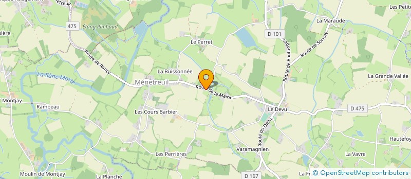 localisation de l'entreprise GROUPEMENT PRODUCTEUR VOLAILLE BRESSE à ROMENAY