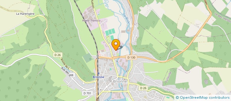 localisation de l'entreprise GROUPEMENT RAYAN-S  BRIONNE