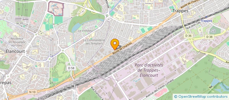 localisation de l'entreprise GROUPEMENT REGIONAL IMMOBILIER  TRAPPES