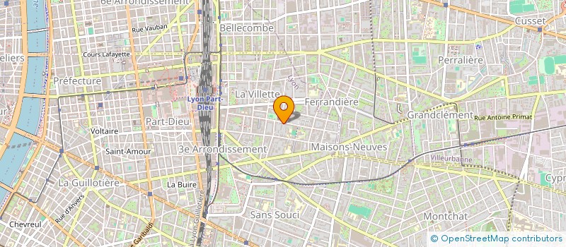 localisation de l'entreprise GROUPEMENT RHONE-ALPES TRANSFORMATION  LYON