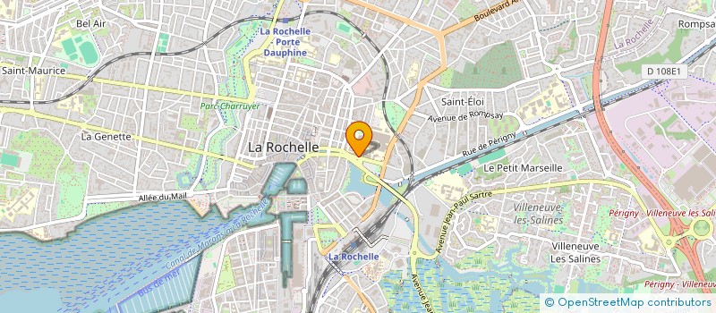 localisation de l'entreprise GROUPEMENT ROCHELAIS D'IMAGERIE ONCOLOGIQUE à LA ROCHELLE