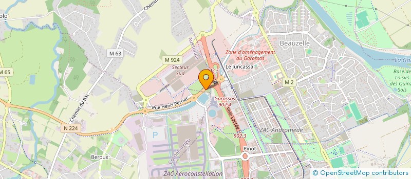 localisation de l'entreprise GROUPEMENT SPORTIF ANNONCIATION à SEILH