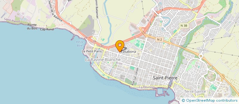 localisation de l'entreprise GROUPEMENT SPORTIF AUTOMOBILE à SAINT-PIERRE
