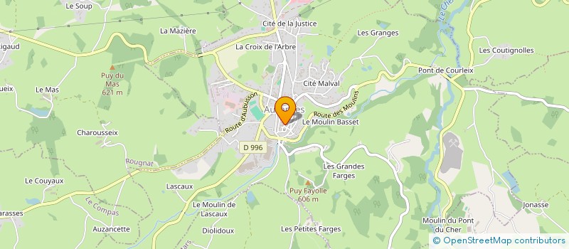 localisation de l'entreprise GROUPEMENT SYNDICAL FORESTIER DE LA GOURSOLE à DONTREIX