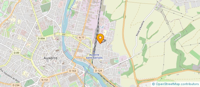 localisation de l'entreprise GROUPEMENT TAXIS AUXERROIS ET ALENTOURS 89 à AUXERRE